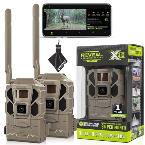 TACTACAM REVEAL X Gen 3.0 Cellular Trail Camera