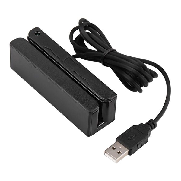 Deftun MSR90 USB 3-Track Magnetic Stripe Card Reader