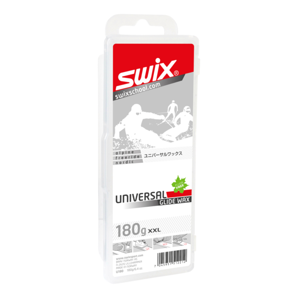 Swix U180 Universal Ski and Snowboard Wax - 180 g