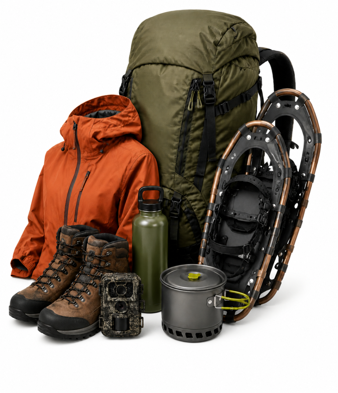 Outdoor camping and adventure equipment