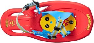 Tubbs Snowflake Youth Snowshoes - 14 Inch, Red